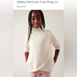 NWT Athleta Girl Crazy Cozy Wrap 2.0, size XL/14.